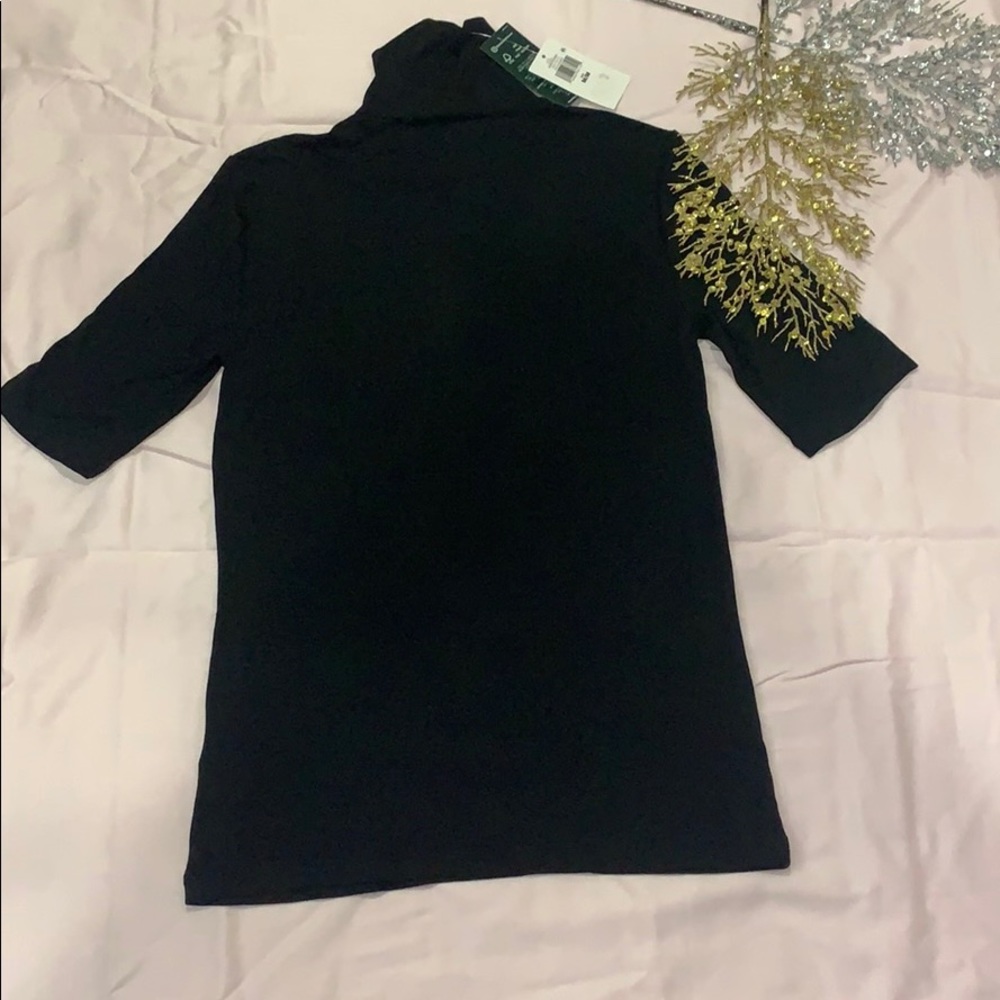 🌟Ralph Lauren Stretch Jersey Turtleneck Top⭐️ - Picture 5 of 5